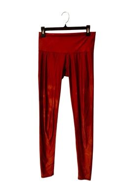 Teeki Buffalo Princess Hot Pants Rust Colored Yoga Leggings Size Medium